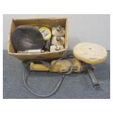 DeWalt Speed Polisher w/ Attachments & Glaze