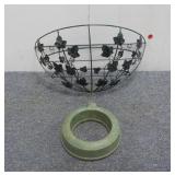 Metal Decorative Plant Holder & Sprinkler