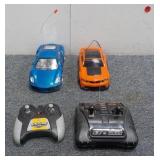 (2) Remote Controlled Sports Cars W/ Remotes