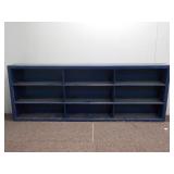 Shelf Unit W/ 9 Shelves (11"x107"Wx40")