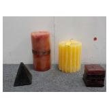 (4) Assorted Candles