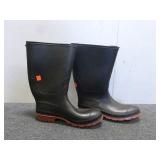 Black Rubber Boots (Mens Size 10)