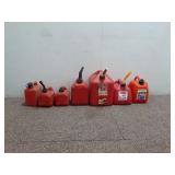 Variety of Gas Cans