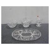 Assorted Crystal Kitchenware