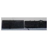 (2) Dell Keyboards (Model #