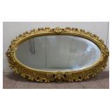 Vintage French Country Style Ornate Mirror