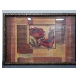 Framed Floral Print