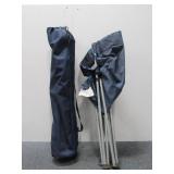(2) Blue Camping Chairs