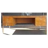 Wooden 4 Drawer/2 Tray Desk 72" x 32" x 30"