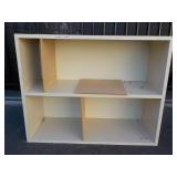 White Wooden Side File Organizer 13" x 30" x 26"