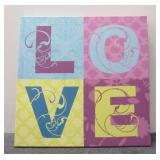 Love Picture 22" x 22"