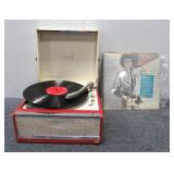 Arton Multi Speaker Record Player w/ 8 Records