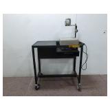 Rolling Projector Cart W/ 3M Projector
