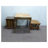 High Table & Various Side Tables