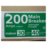 200Amp Indoor Breaker Box