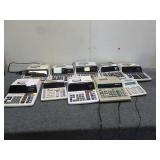 (10) Assorted Calculators (Tested, Power On)