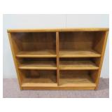 Solid Oak Bookshelf 47" x 12" x 37"