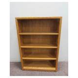 Solid Oak Bookshelf 33" x 12" x 48"
