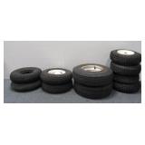 (10) Assorted Tires