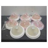 (8) Ceiling Light Fixtures (13 1/2" diameter)
