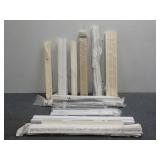 Assorted Window Blinds of Various Sizes