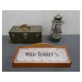 Bar Accessory w/ Toolbox & Lantern