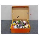 Shoebox of Hotwheels & Other Toy Cars
