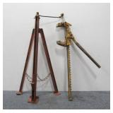 Fence Post Puller/ Fence Stretcher