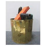 Trash Can, 2 Toolboxes, Jack, and Grinders