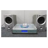 Emerson Rado/CD Player w/ 2 Speakers