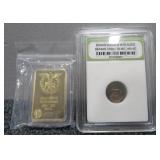 Roman Widows Mite Sized Bronze Coin 50BC-400AD +
