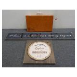Gallery Art Kit w/ Case & (2) Home Wall Art Pieces