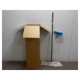 Mop w/ Duster & Plastic Tubing