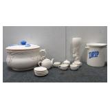 Kids Tea Set and Assorted Pottery