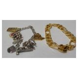Charm Bracelet & Chain Bracelet