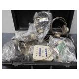 Assorted Headphones in Cases