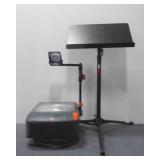 3m Projector (Powers On) and Music Stand