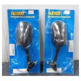 (2) Carbon Fiber Motorcycle Mirrors