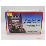 Snap-on 1930s Benefiel Garage Diorama w/ 34 Ford