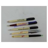 Lot of 5 Vintage FS Pens, Producers Seed Co.