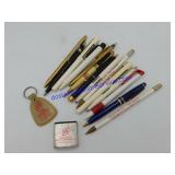 Lot of FS Pens, Keychain, Tape Measure