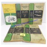 Lot of JD Operating Manuals