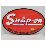 Snap-on 24x15 Tin Sign, Red