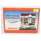Snap-on 1950s Winter Scene Diorama