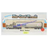 1/64 Mack Truck w/ Mobil Tanker Trailer, Ertl