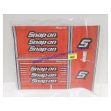 Set of Red Snap-on Toolbox Magnets