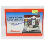 Snap-on 1950s Winter Scene Diorama