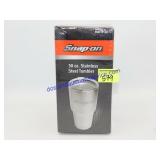 Snap-on 30 oz Stainless Steel Tumbler