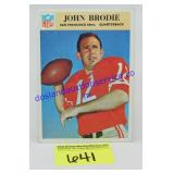 Vintage John Brodie Football Card