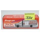 Small Snap-on Step Van Desk Clock